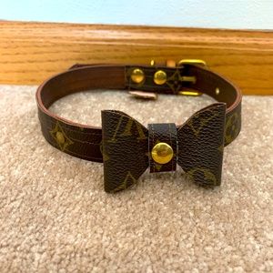 Authentic LV dog collar